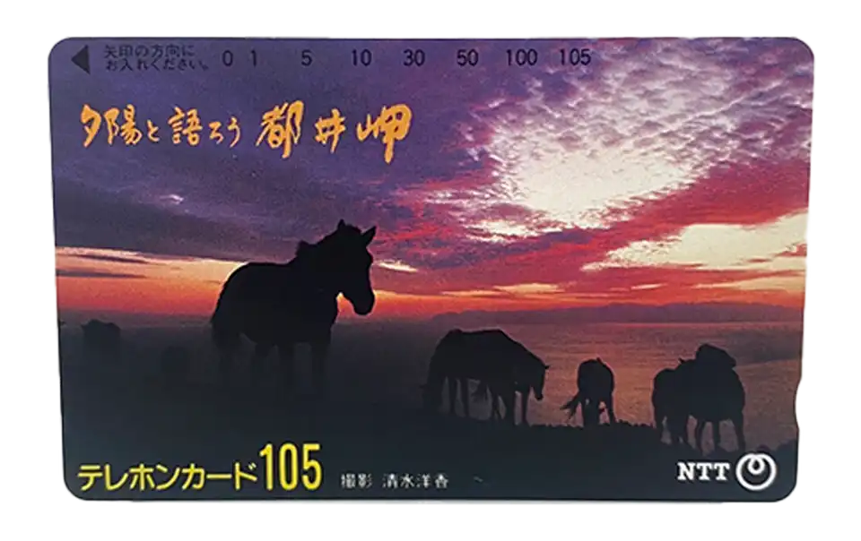 105度数 テレフォンカード