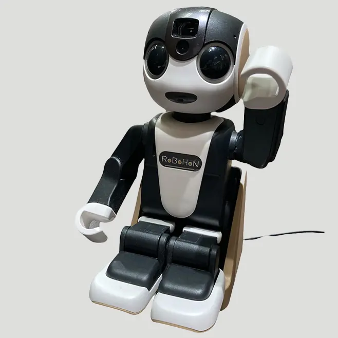 美品 RoBoHoN ロボホン モバイル型ロボット ブラック ホワイト 動作確認済み