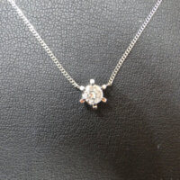 ダイヤモンド ネックレス 0.73ｃｔ Pt850 ☆光明池店☆