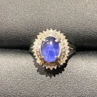 スターサファイア　リング　3.89ｃｔ