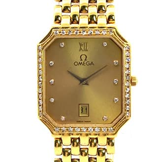 Ｋ18 ベルト一体型 文字盤 ゴールド 総重量 67.3ｇ 腕時計