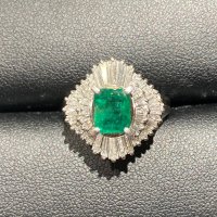 エメラルド　宝飾リング　1.25ｃｔ