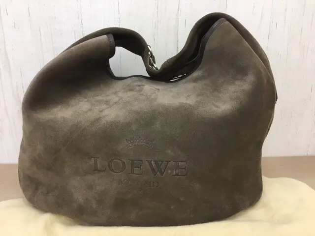 ロエベ スエードバッグ