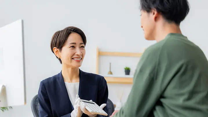 査定士とお客様