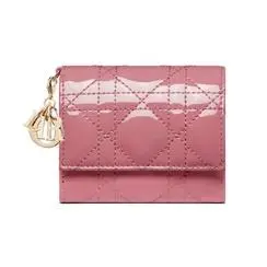 LADY DIOR ロータスウォレットコンパクト財布　