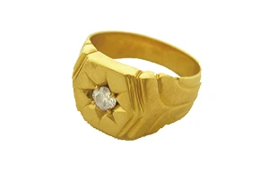 18金（K18）
印台リング