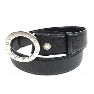 ブルガリ ロゴバックル ベルト 