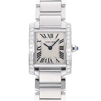カルティエ タンク フランセーズ SM Aランク 腕時計