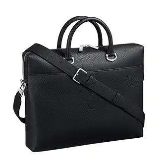 カルティエ ブリーフケース カーフスキン 2WAY Aランク