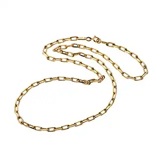 カルティエ スパルカタス ネックレス K18YG 約21.9ｇ Aランク