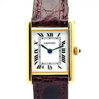 カルティエ マストタンク K18 クオーツ 総重量21.9ｇ 腕時計