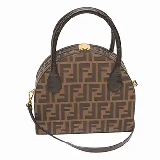 フェンディ ズッカ 2WAYハンドバッグ