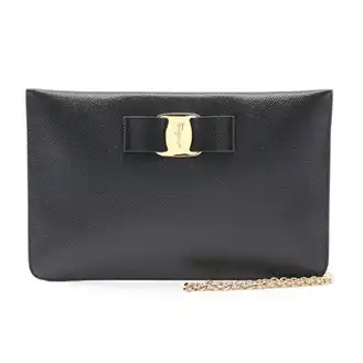 フェンディ ヴァラリボン チェーンショルダーバッグ Aランク