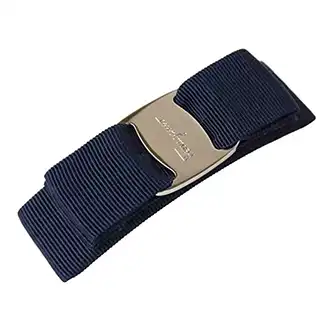 フェラガモ バレッタ ヴァラリボン ブラック Aランク