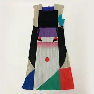 ISSEY MIYAKE PLESTS PLEASE Tanaka Ikko田中一光 ワンピース 