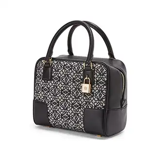 ロエベ アマソナ19 Aランク バッグ 黒系