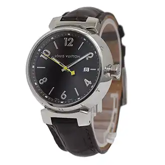  ルイヴィトン タンブール Q1111 時計 正面