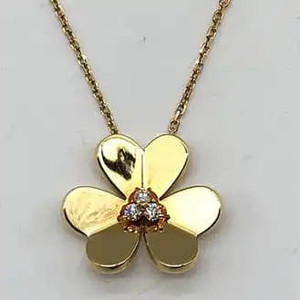 ヴァンクリーフ&アペール フリヴォル ラージネックレス 3PD YG JA361686 VCARC96800