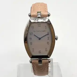 ヴァンクリーフ&アペール レディアーペル シェル文字盤 SS×革 日本175本限定 44/175 腕時計