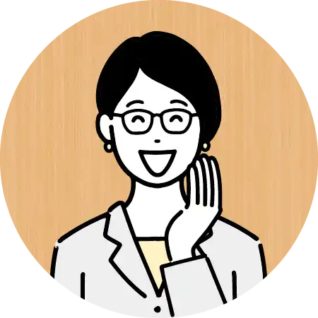 40代 女性 会社員 のイラスト