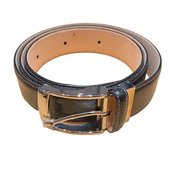 ダンヒル 美品 レザーベルト 黒 サイズ42/107