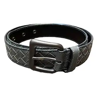 ボッテガヴェネタ イントレチャート ベルト 80㎝ 32IN グレー系