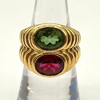 BVLGARIドッピオバチェラート
リング・指輪 K18イエローゴールド