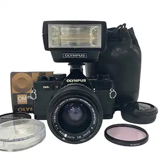オリンパス OM-2 1:4 35mm-70mm フィルムカメラセット