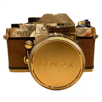 コンタックス RTS ゴールド 50周年記念モデル プラナーT* 50mm F1.4