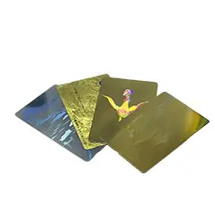 金銀箔テレカ 50度数 4枚