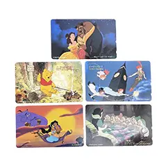 ディズニーテレカ 50度数 5枚