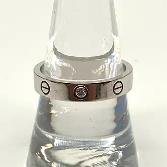 CARTIER【カルティエ】
ミニラブリング ダイヤ K18ホワイトゴールド