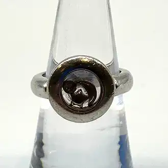 Chopard【ショパール】ハッピームーン リング K18WG