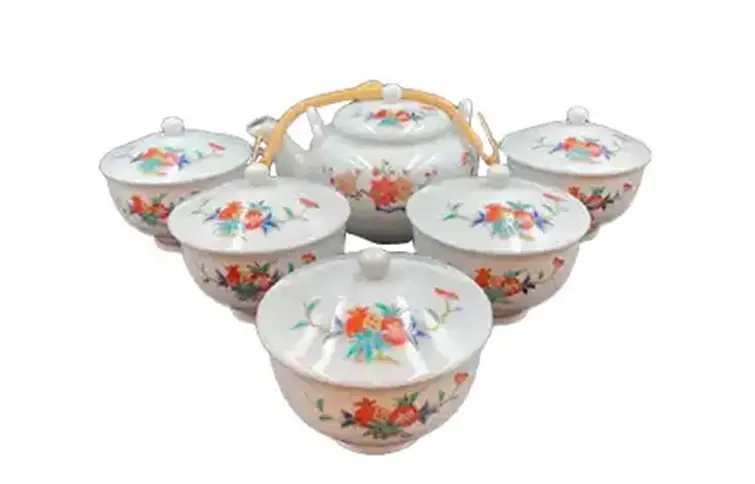 十四代 酒井田柿右衛門 茶器揃い