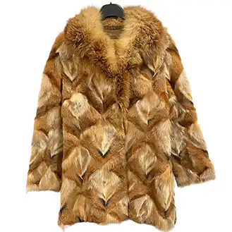 フォックス MITSUKOSHI フォックス レッグ 毛皮コート