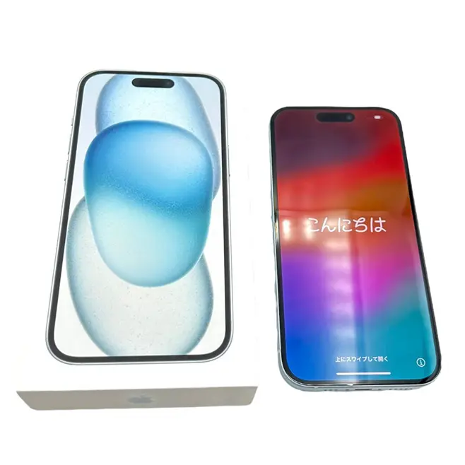 iPhone15 256GB ブルー 未使用