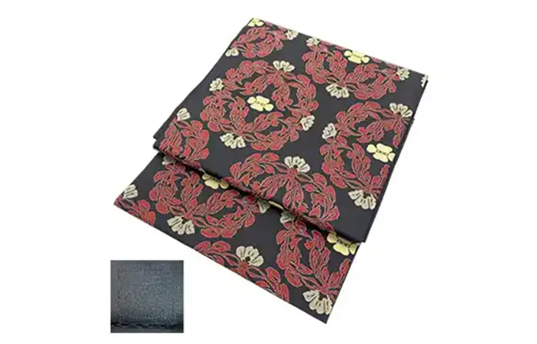 人間国宝 北村武資 経錦 特選袋帯 蔓花華文 六通柄 正絹