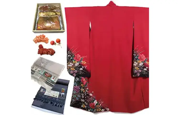 大切な日に来ていた着物・小物類セット