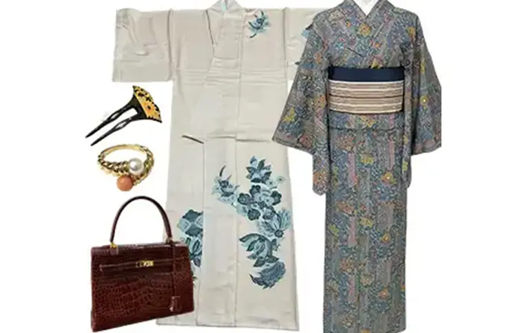 想い出のつまった帯・着物・小物セット