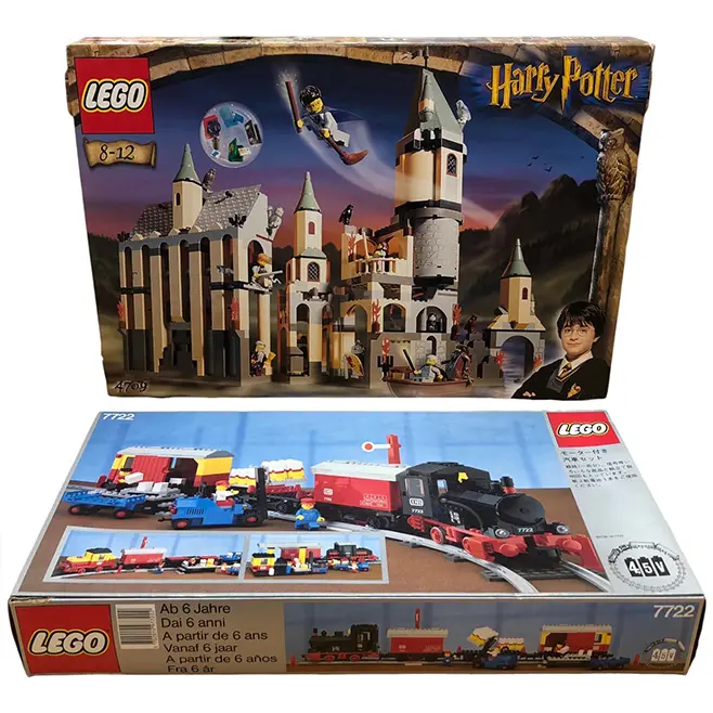 ハリーポッター 8-12 4709 他 ホグワーツ 汽車 別パーツ/モーター付き 汽車セット 7722 セット