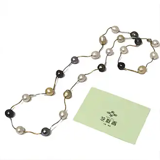 芝翫香
K14 WG 南洋真珠 バロックパール 9-10mm前後 ネックレス