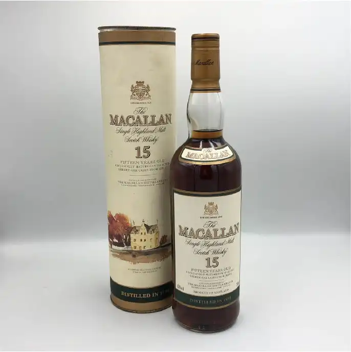 ウイスキー マッカラン15年 旧ボトル 700ml