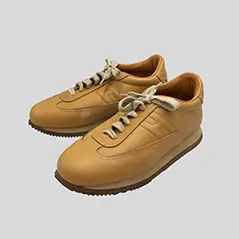 HERMES【エルメス】
クイックシューズ スニーカー レザー ブラウン系