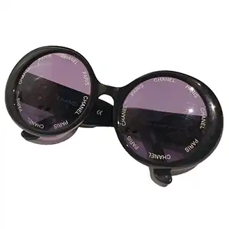 シャネル ヴィンテージ サークルロゴ サングラス