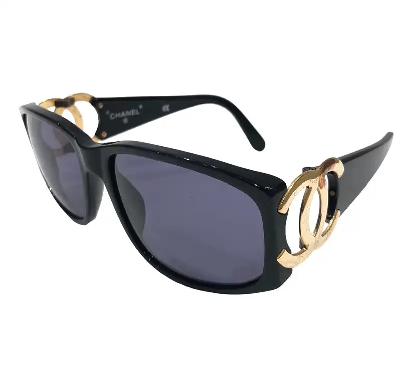 シャネル ココマーク レディース ブラック