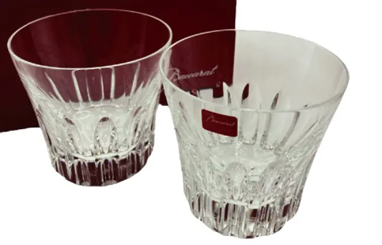 贈答で頂いた
バカラのグラス