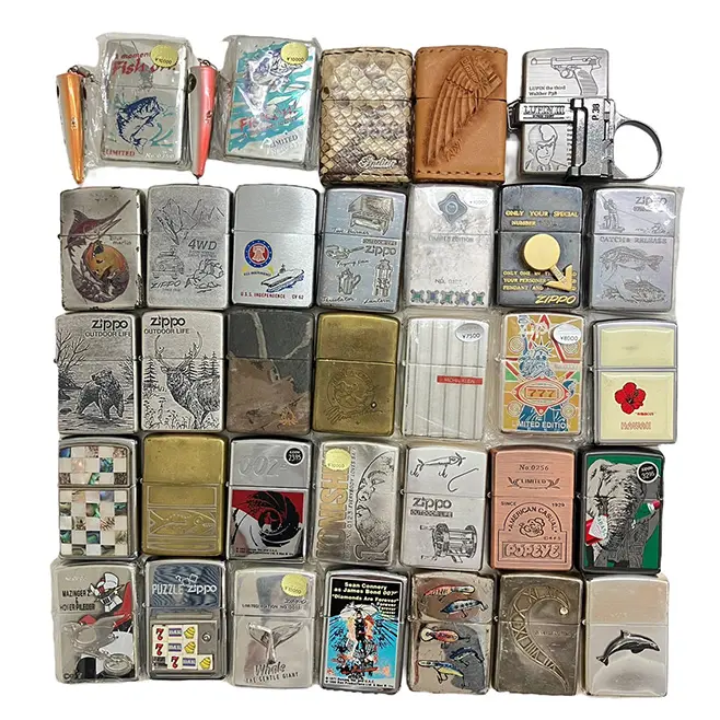 おまとめ Zippo オイルライター 33点セット 未使用・未開封あり ルパン マジンガーZ POPEYE 007