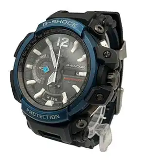 casio G-SHOCK グラビティマスター GPSハイブリッド 黒文字盤 SS 腕時計