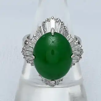 翡翠 リング pm850 宝石2.5ct