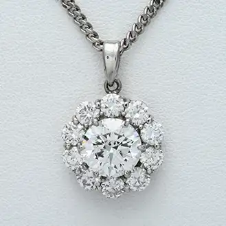 ダイヤモンド ネックレス pt850 宝石2.091ct 1.49ct